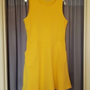 New York and Company Yellow dress
